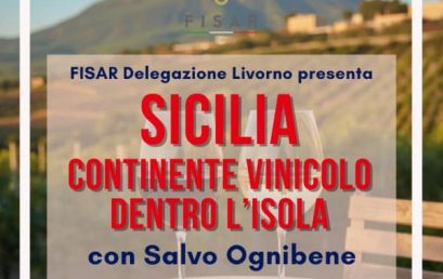 Sicilia …  continente vinicolo dentro l’isola – Degustazione con Salvo Ognibene