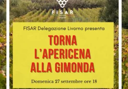 Apericena alla Gimonda serata di domenica 4 ottobre