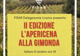 Apericena alla Gimonda – serata di sabato 3 ottobre